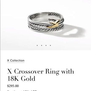 David Yurman Crossover Ring